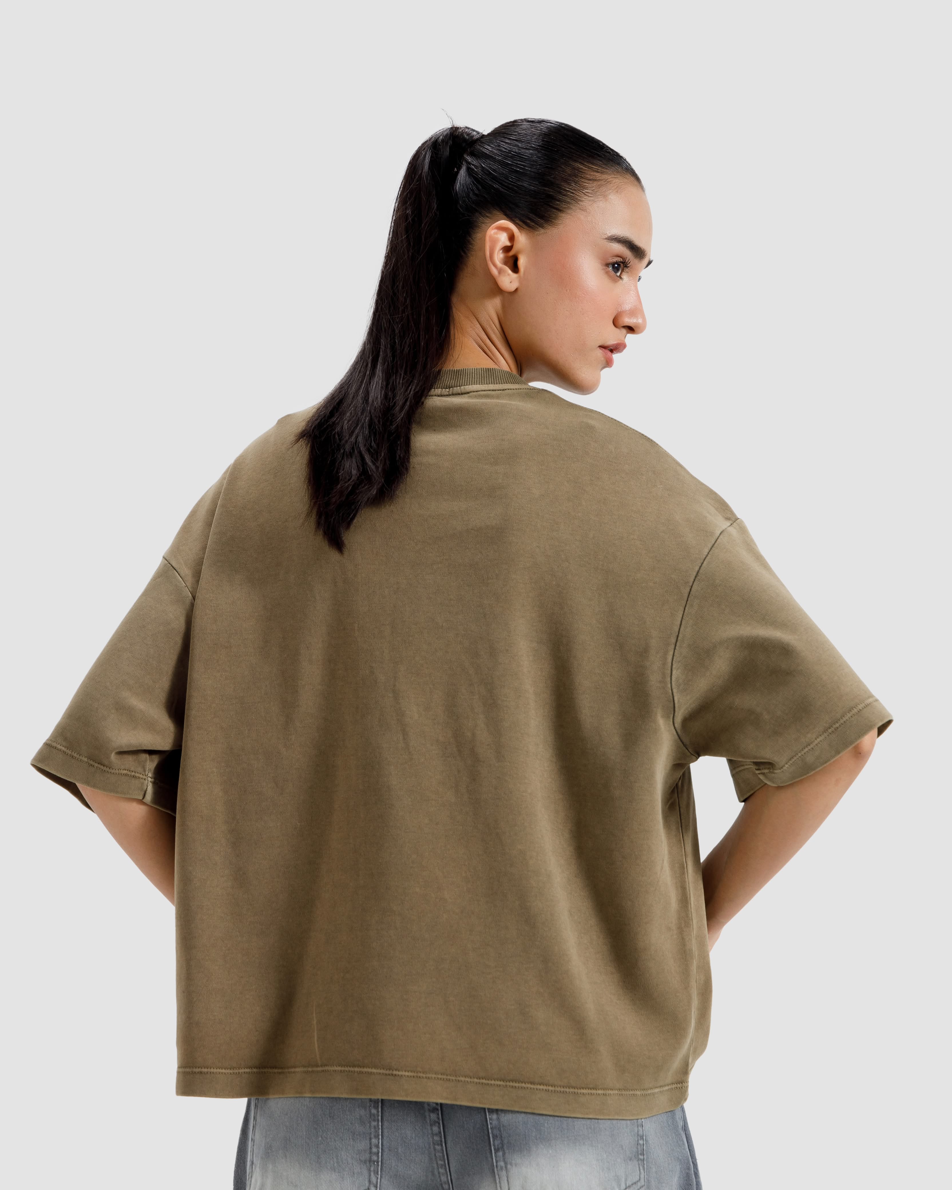 Washed Interlock Essential Tshirt