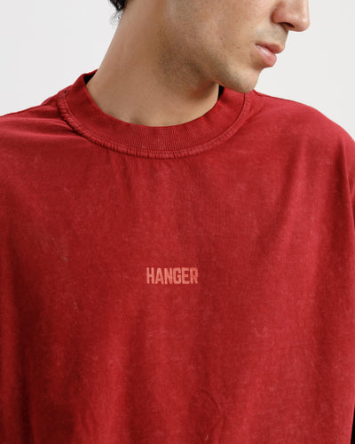 Washed Maroon Essential Tshirt