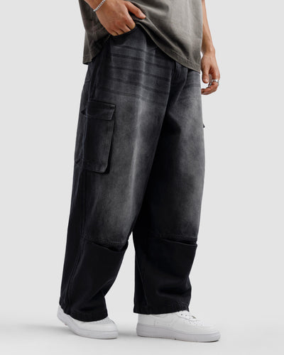 Detailed Cargo Jeans