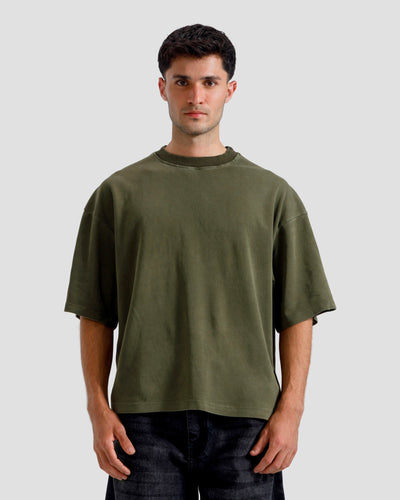 Washed Interlock Essential Tshirt