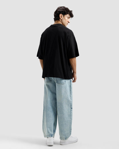 Boxy Shoulder Detail Basic Essential