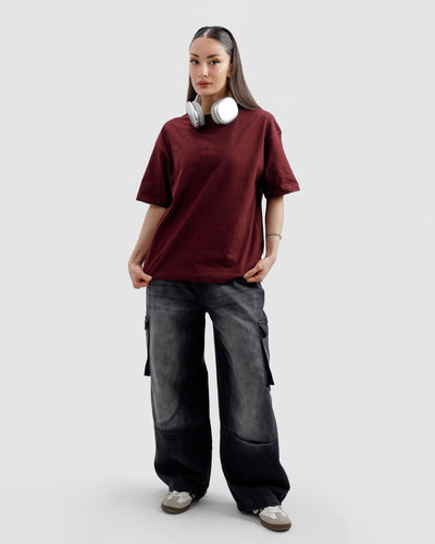 Burgundy Essential Tshirt