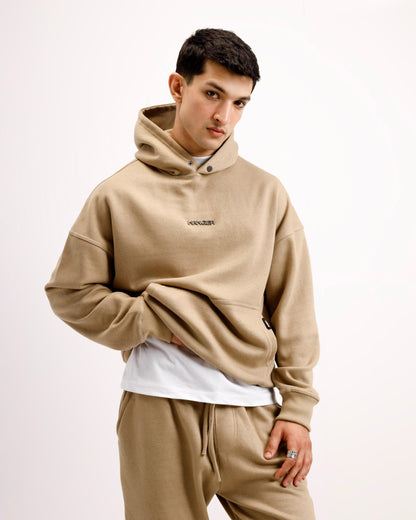 Sand Beige Essential Hoodie