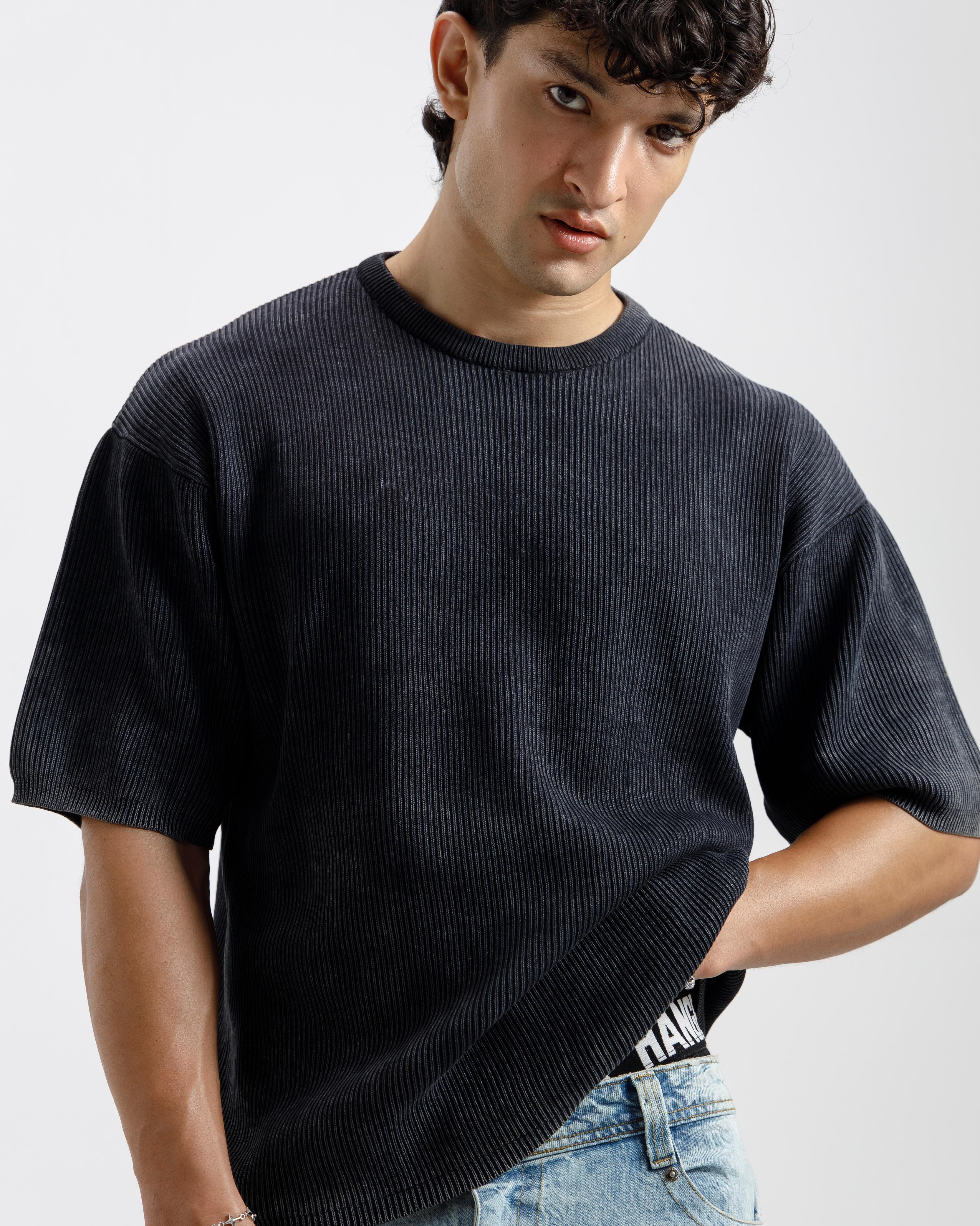 Washed Knit Basic Essential