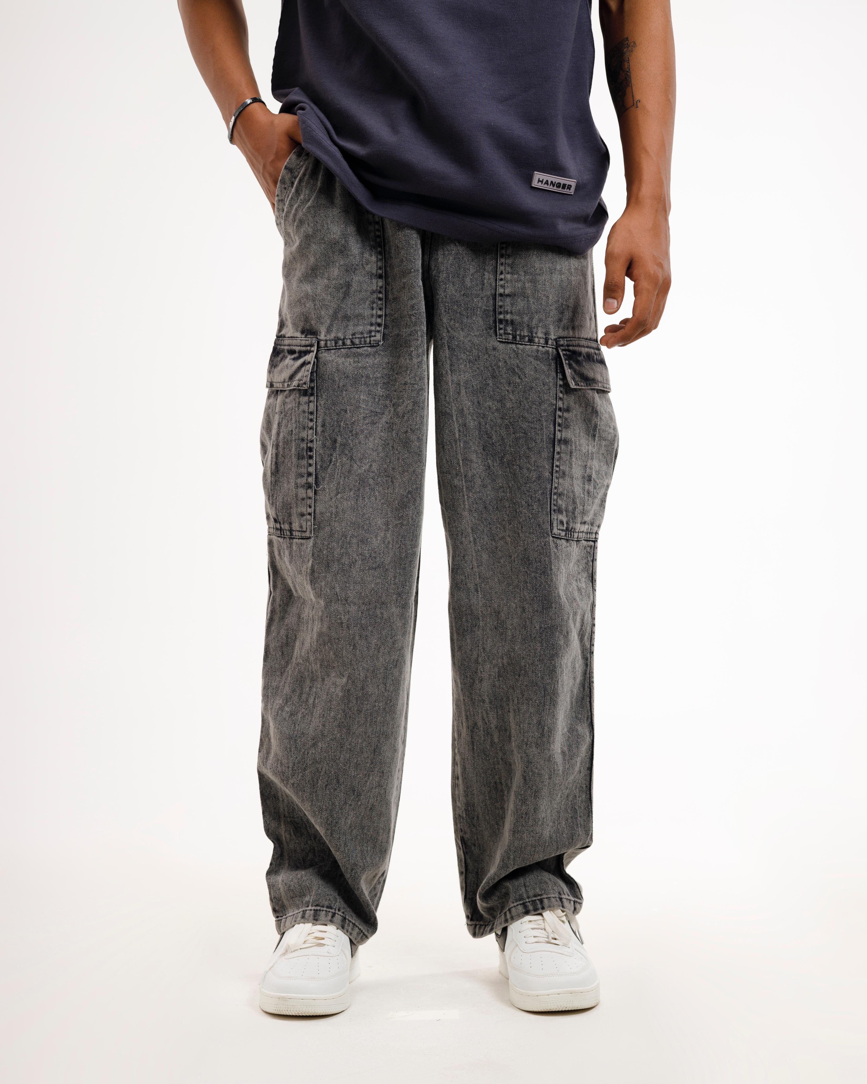 Vintage Washed Cargo Pants