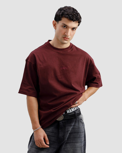 Burgundy Essential Tshirt
