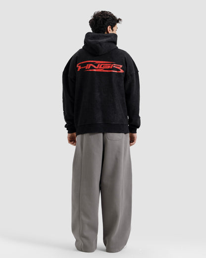 Washed Reverse Detail Hngr Studios Hoodie