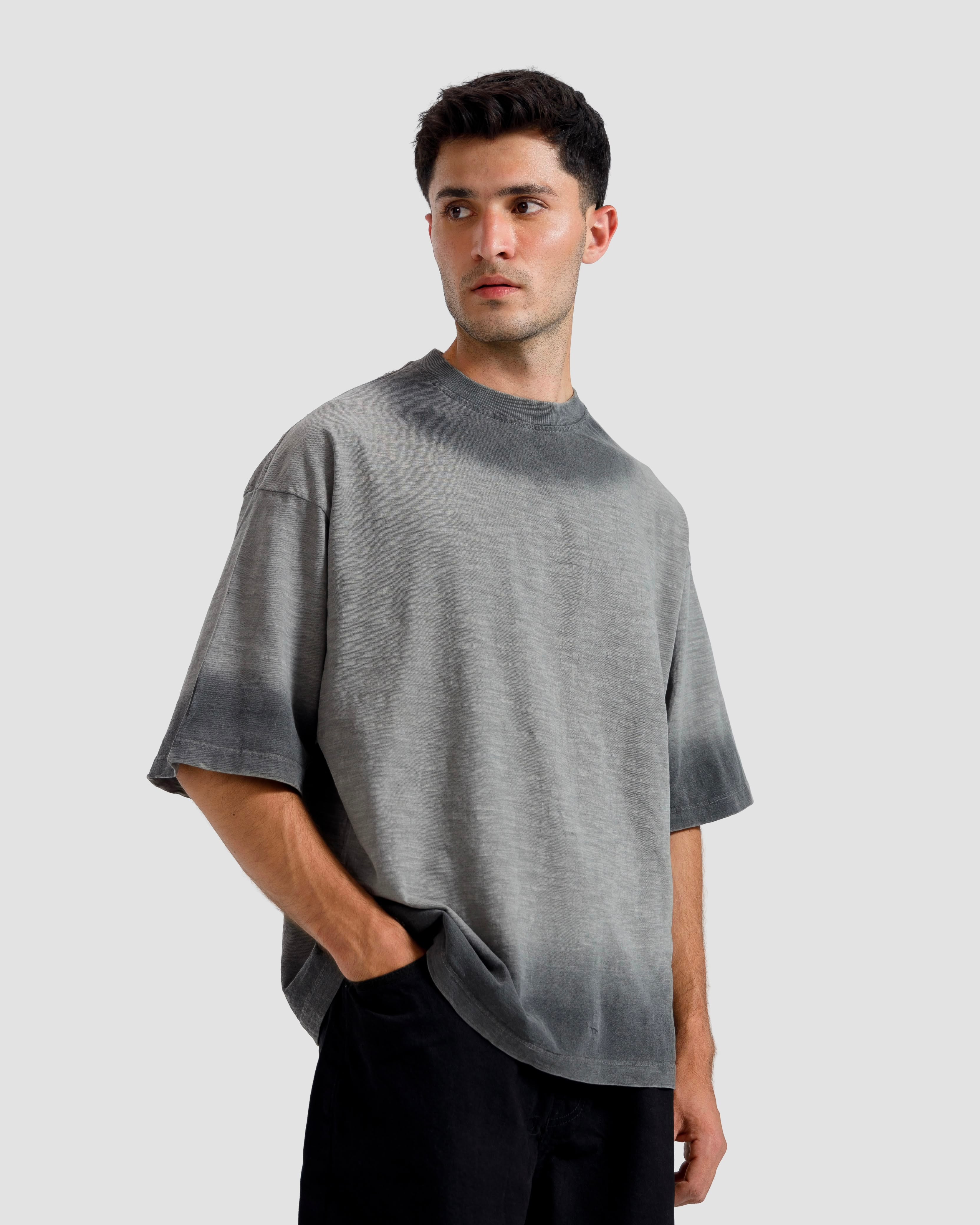 Slub Textured Washed T-Shirt
