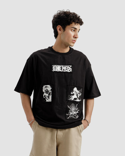 One Piece Patch Tshirt