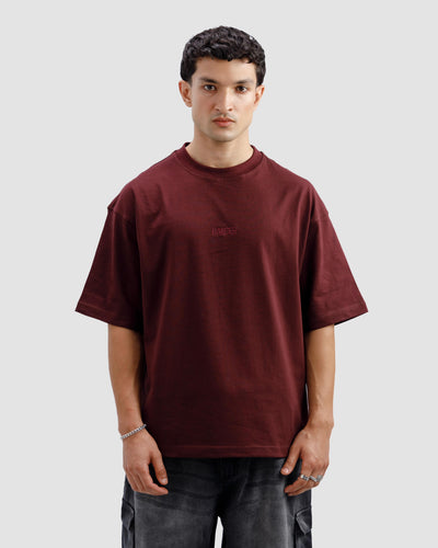 Burgundy Essential Tshirt