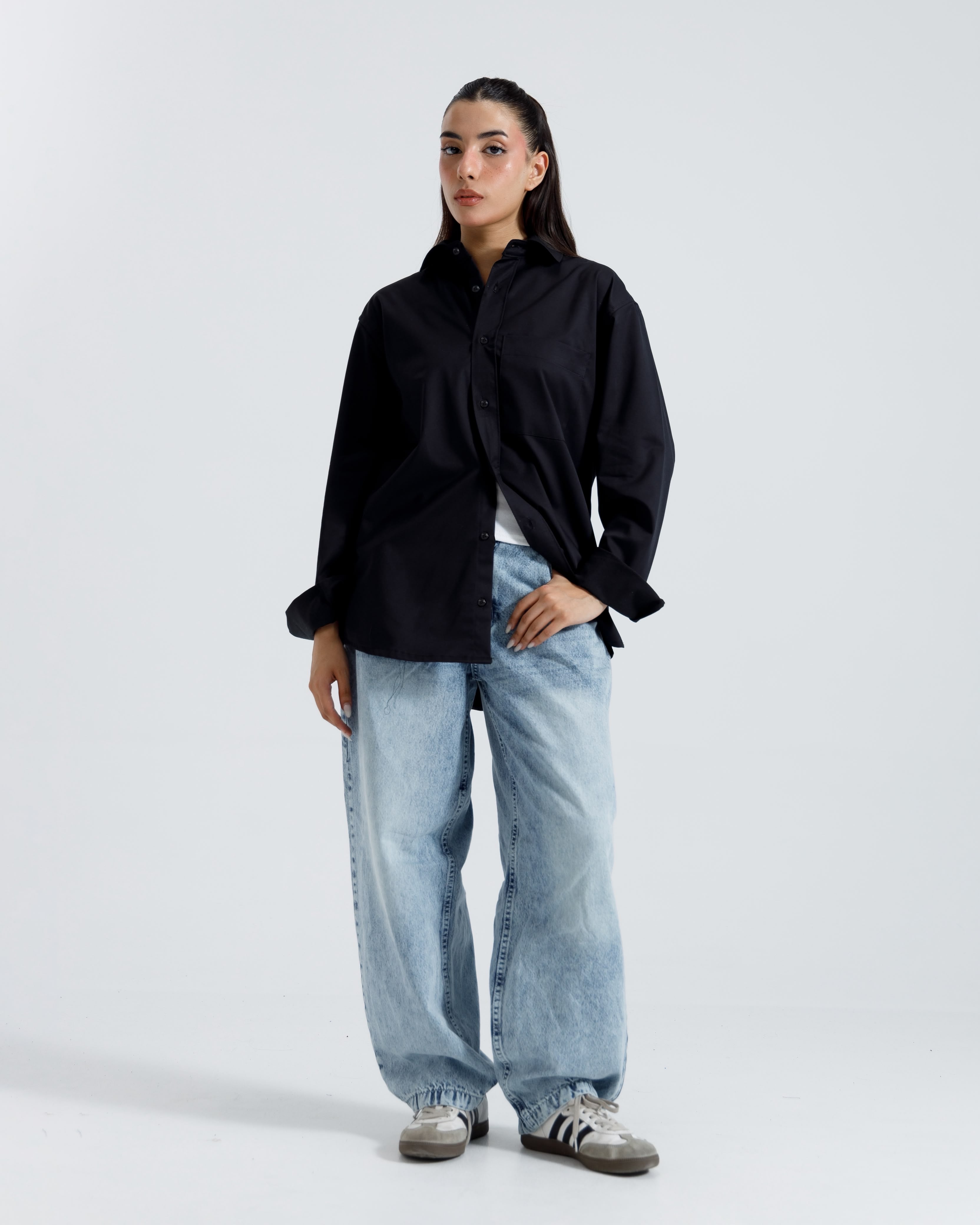 Basic Relaxed Oxford Shirt