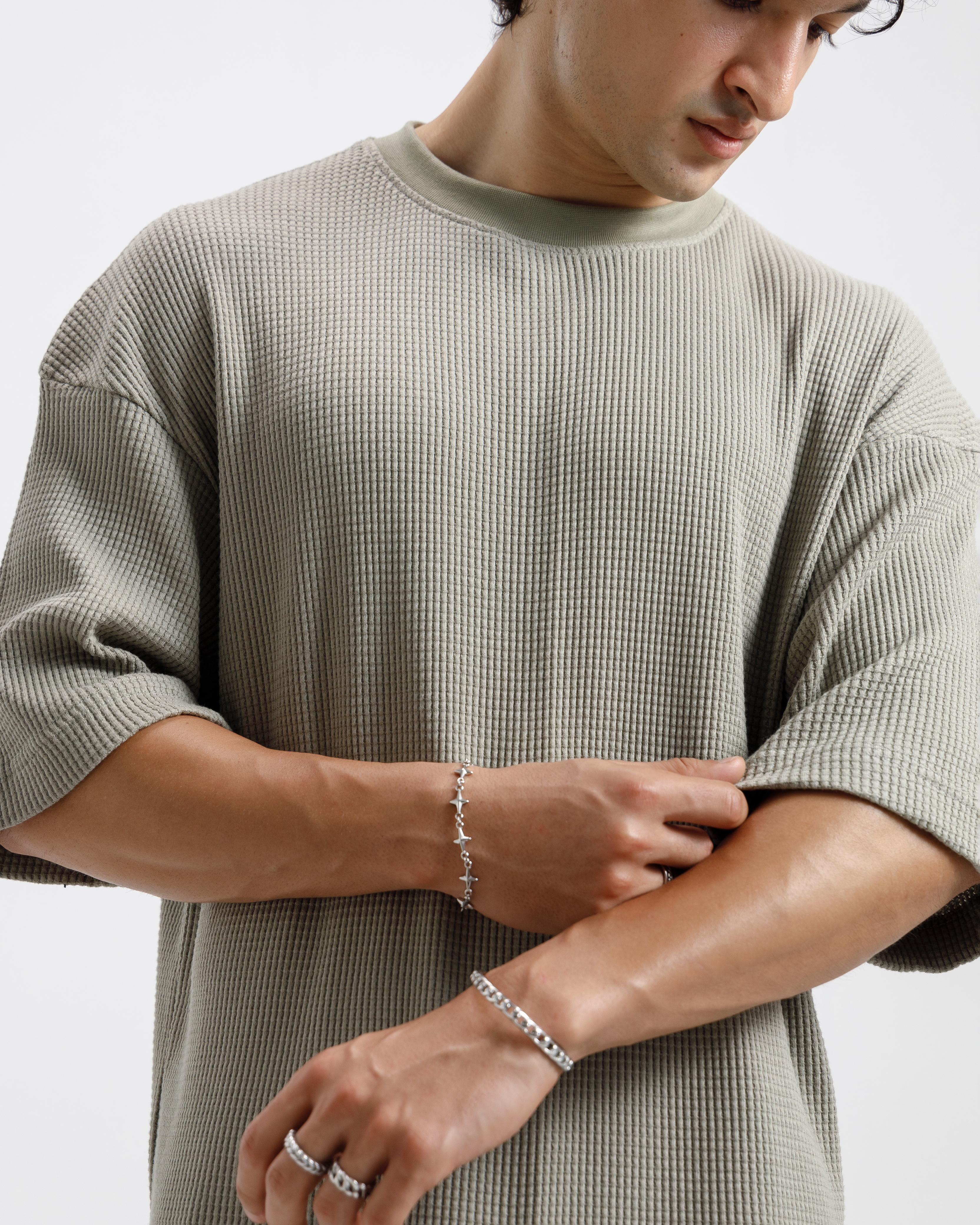 Waffle Knit Essential Tshirt