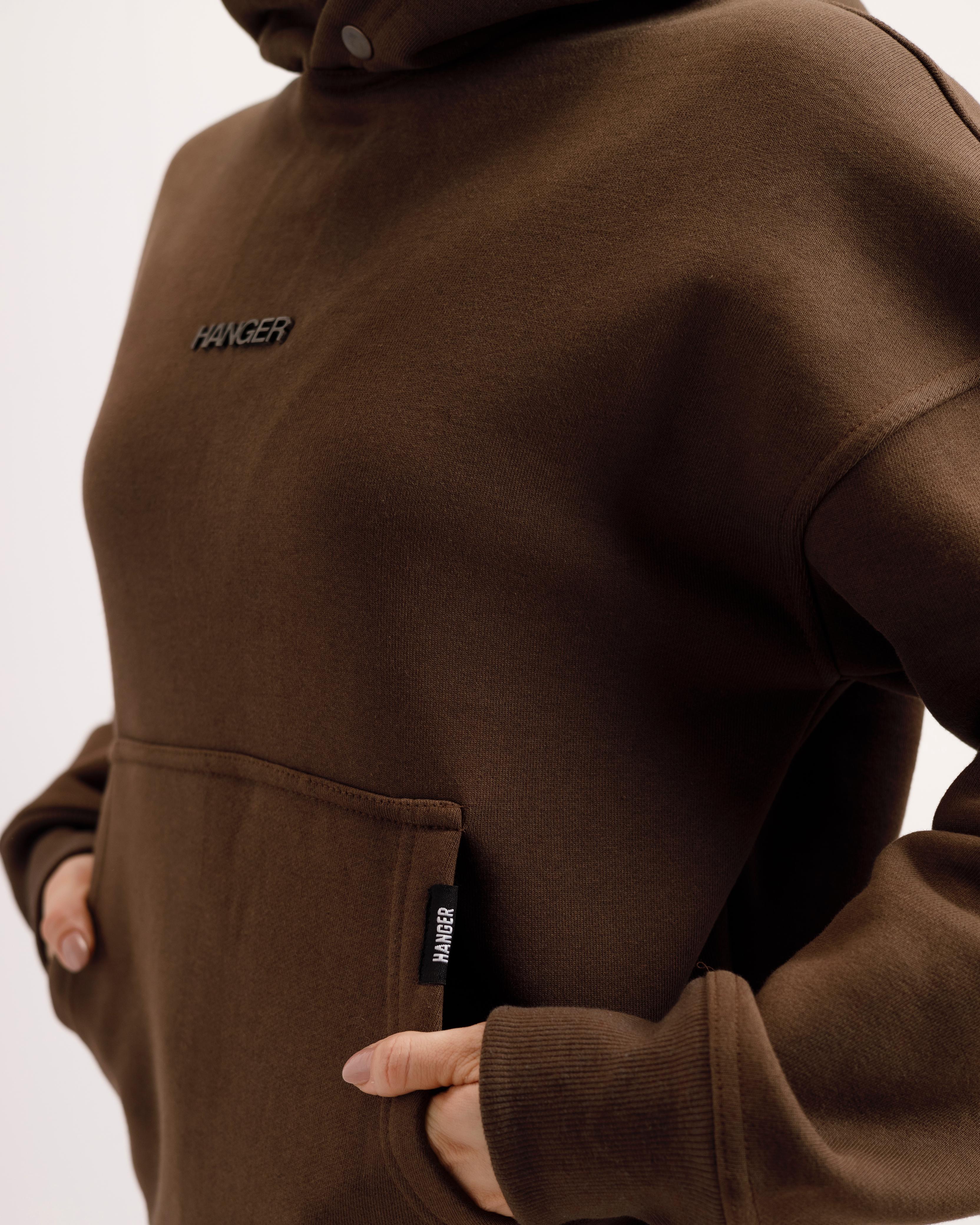 Brown Essential Hoodie