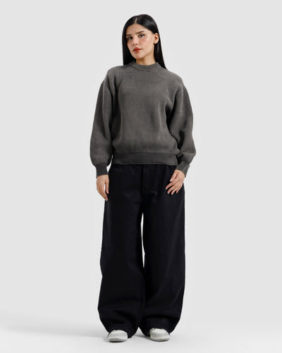Washed Knitted Sweater