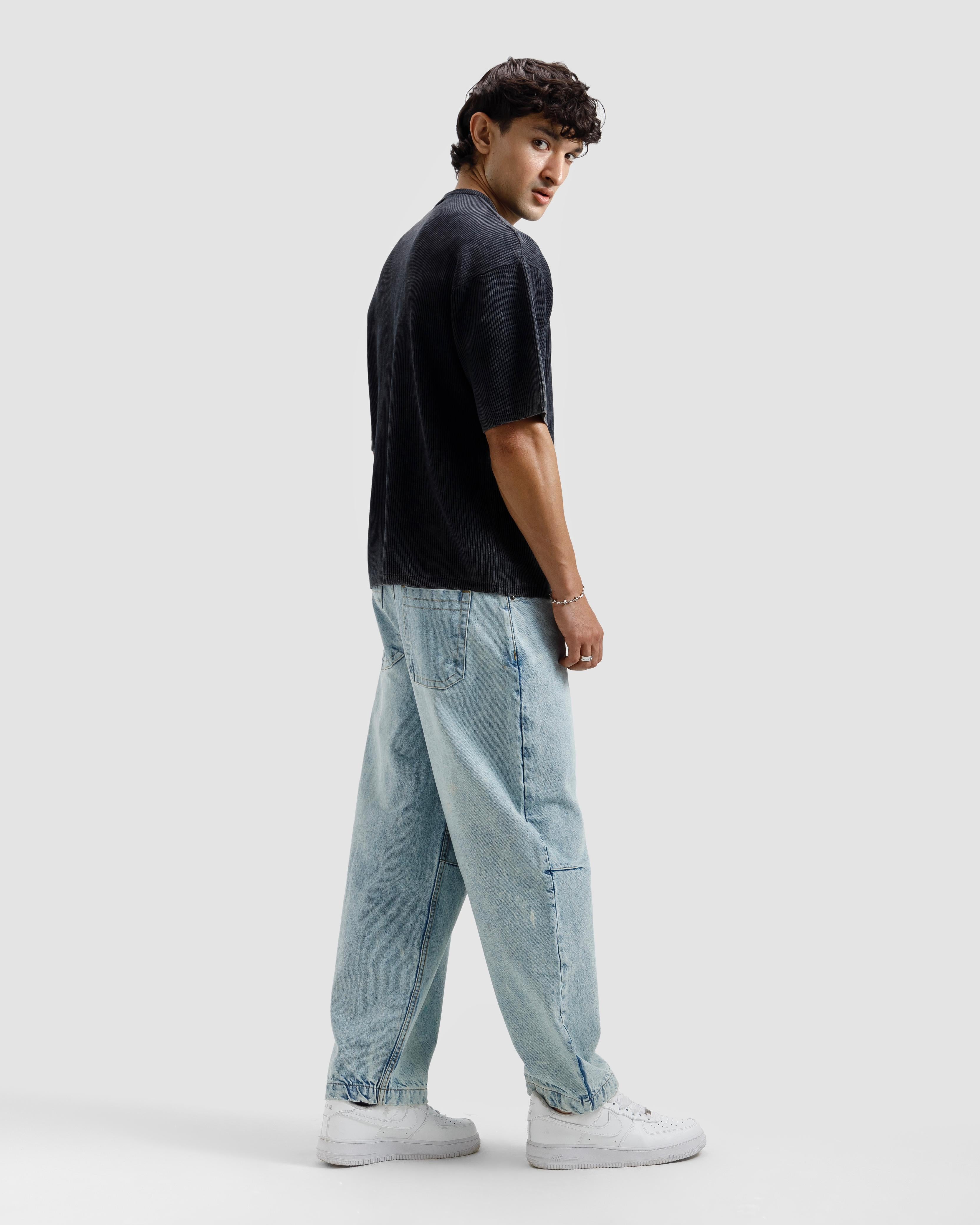 Washed Knit Basic Essential