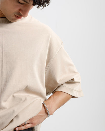 Boxy Seam Detail Basic Essential