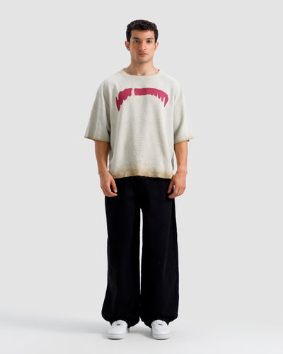Washed Knit Lost Identity Tshirt