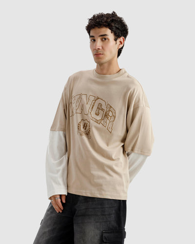 HNGR Double-Sleeve Tshirt
