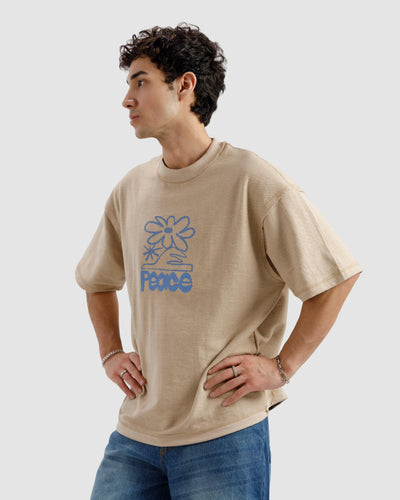 Reverse Detail Peace Tshirt