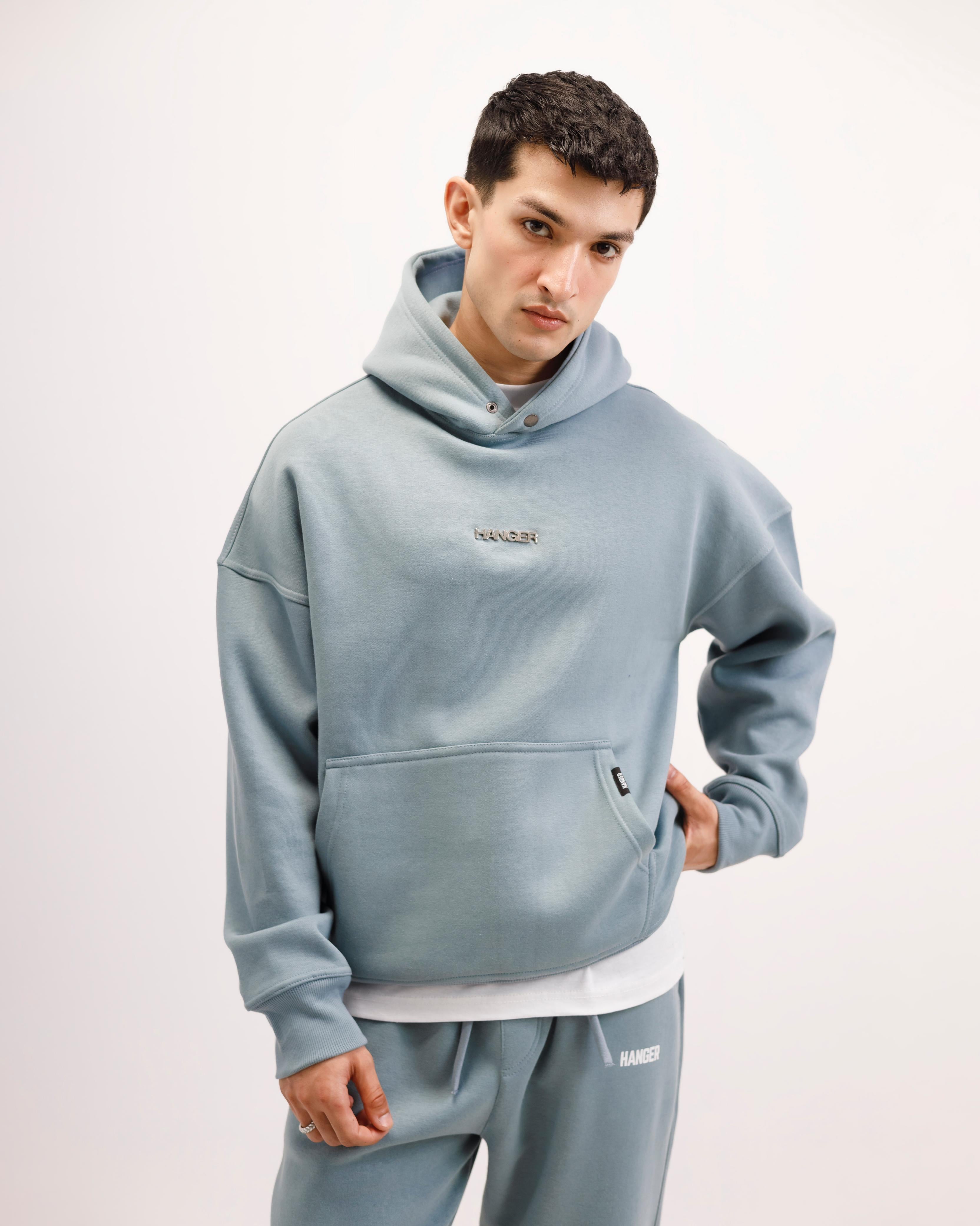 Cyan Essential Hoodie