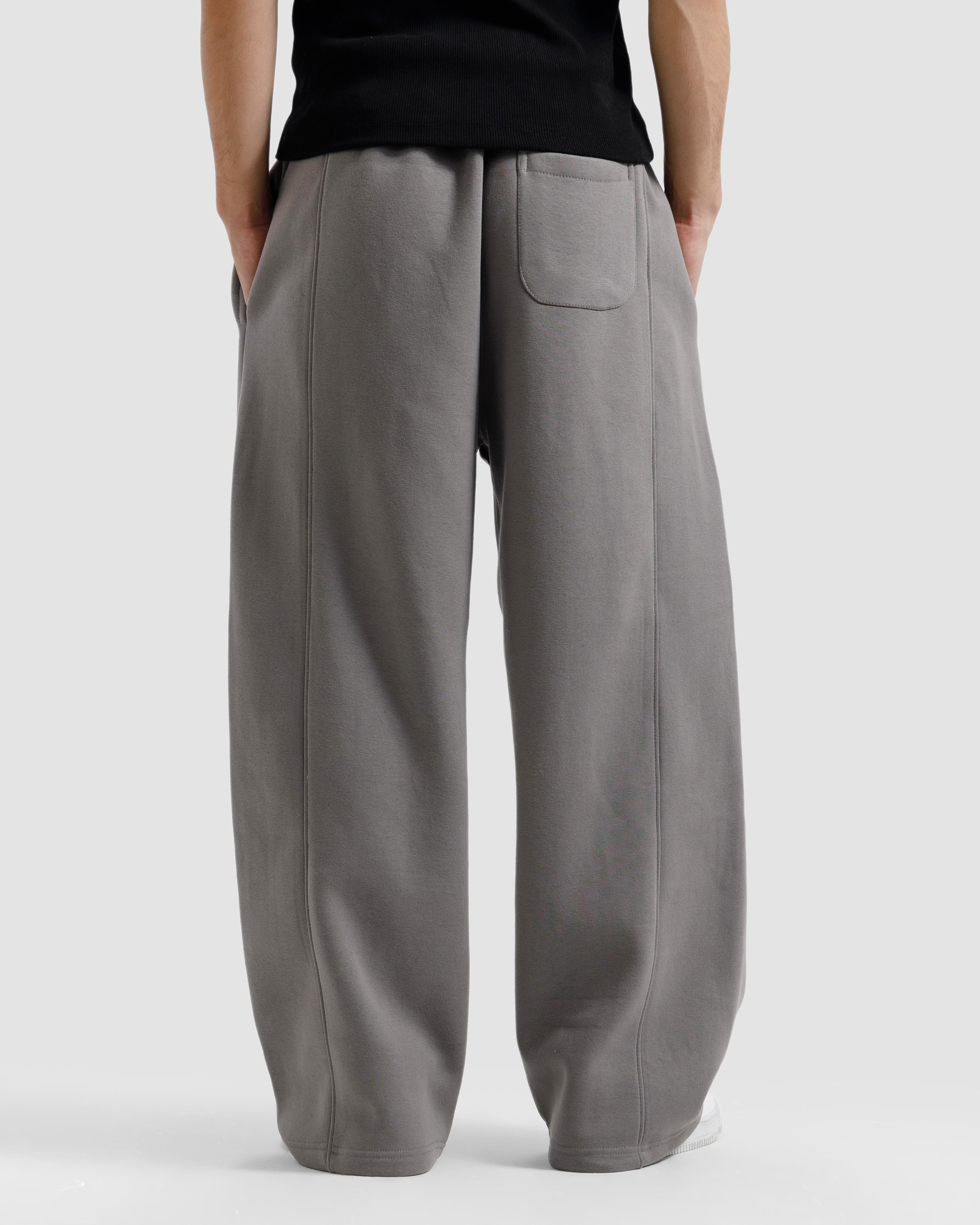 Straight-Leg Baggy Trousers