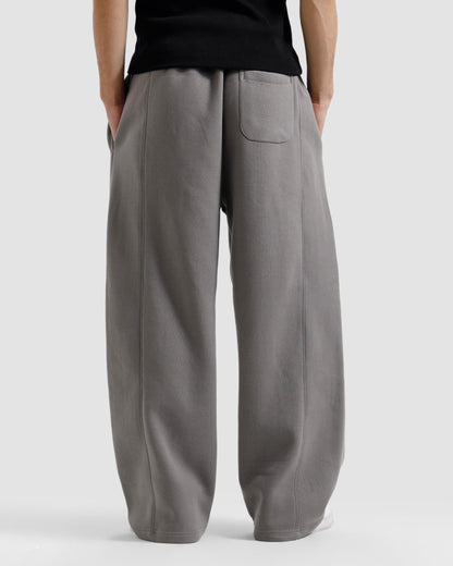 Straight-Leg Baggy Trousers