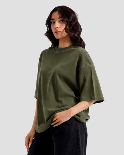 Washed Interlock Essential Tshirt