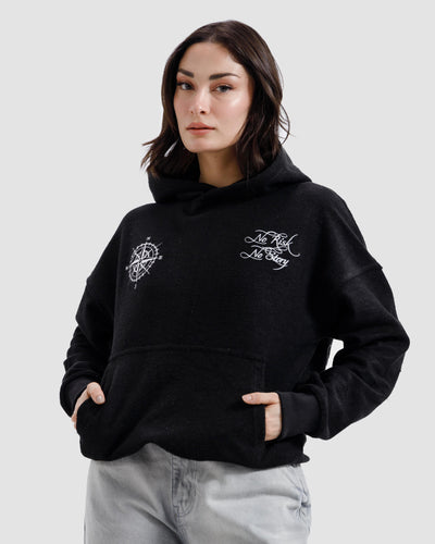 Reverse Detail No Risk No Story Hoodie