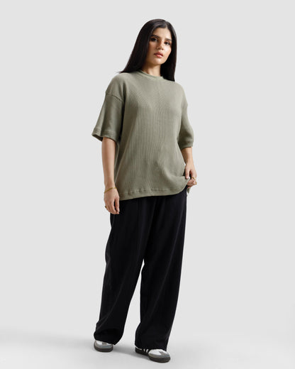 Waffle Knit Essential Tshirt