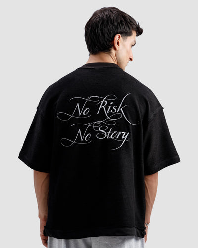 Reverse Detail No Risk No Story Tshirt