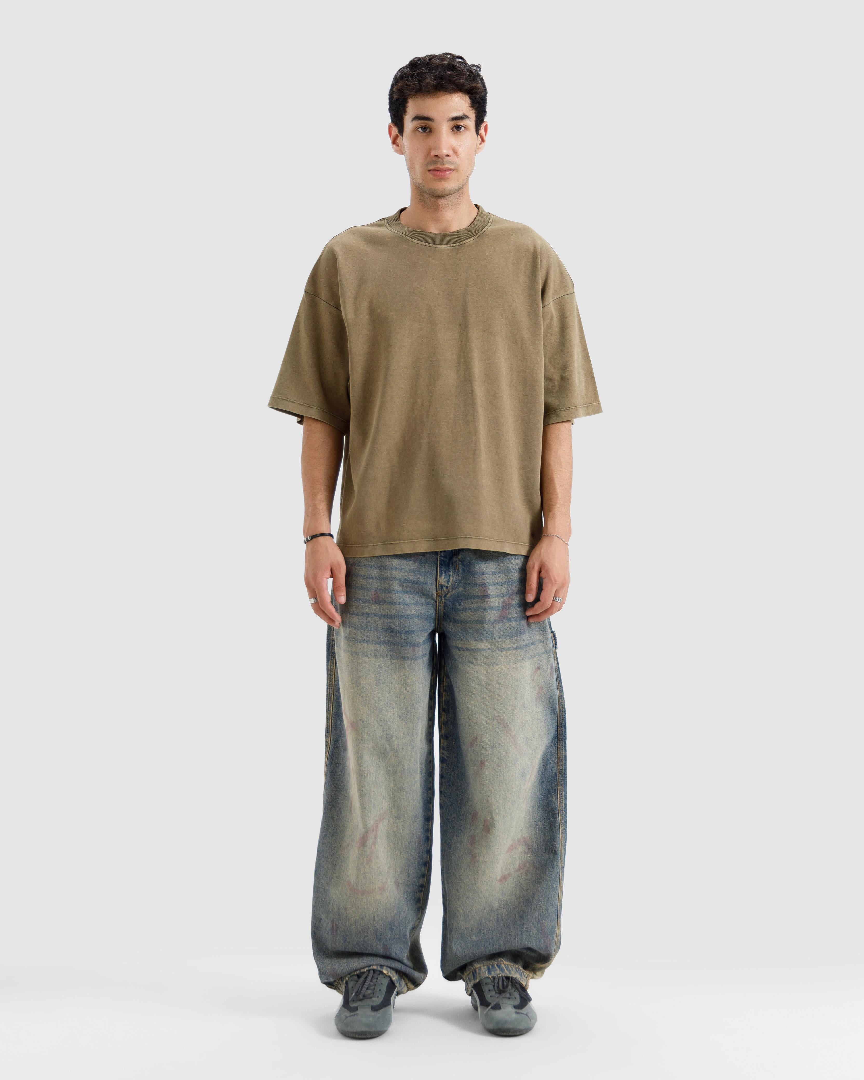 Washed Interlock Essential Tshirt