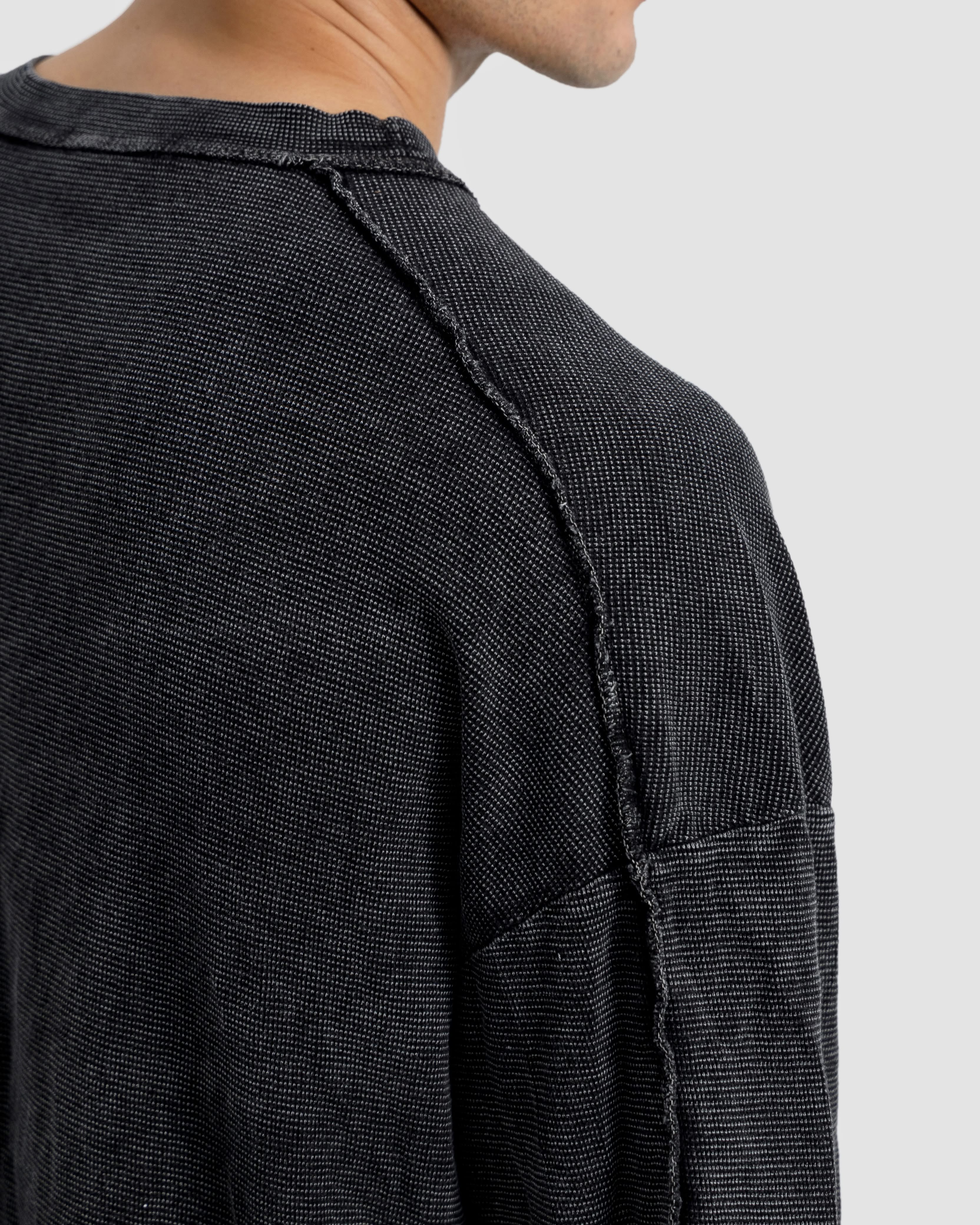 Washed Knit Shoulder Detail Essential Tshirt