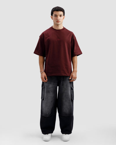 Burgundy Essential Tshirt