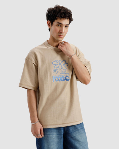Reverse Detail Peace Tshirt
