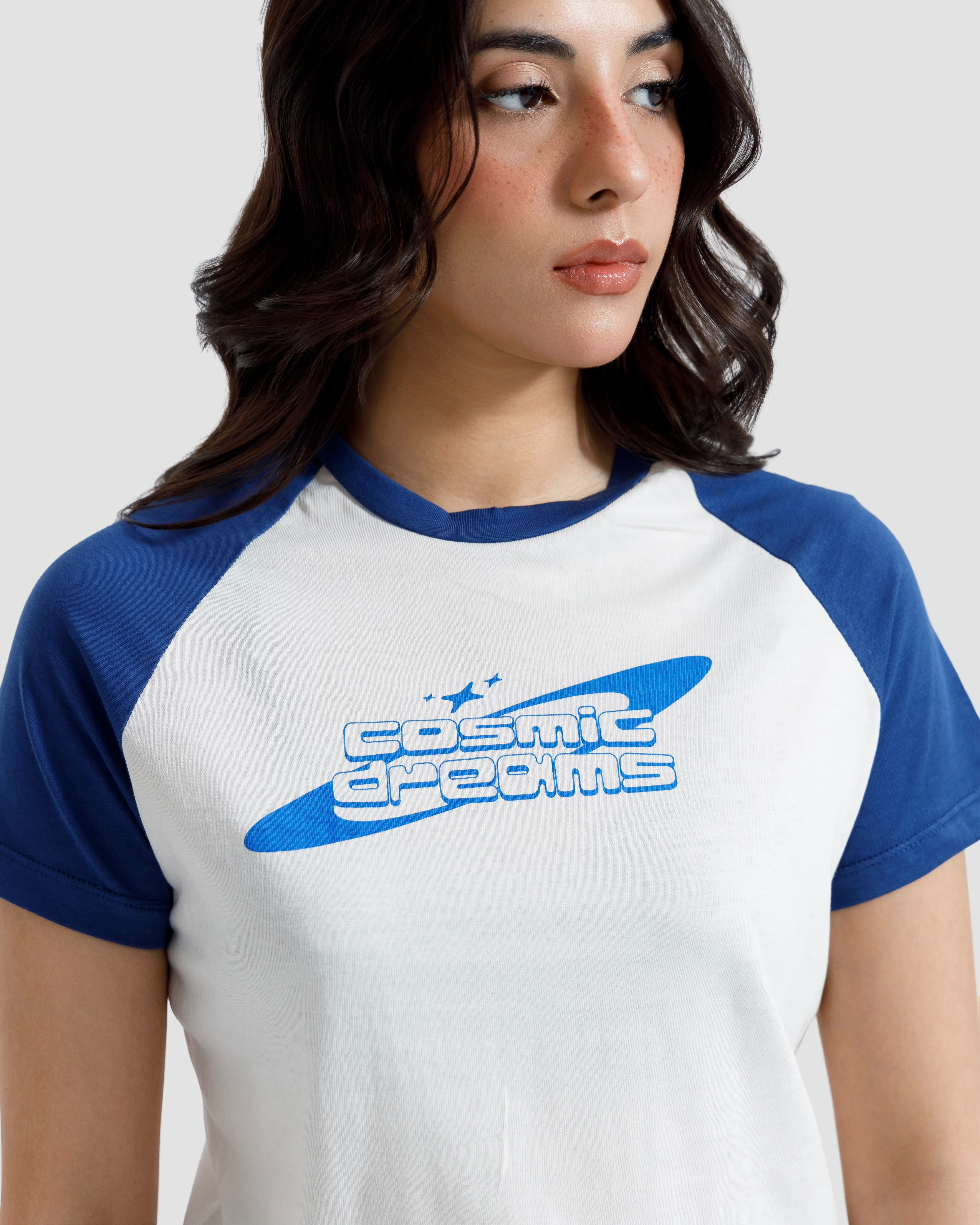 Cosmic Dream Raglan Baby Tee