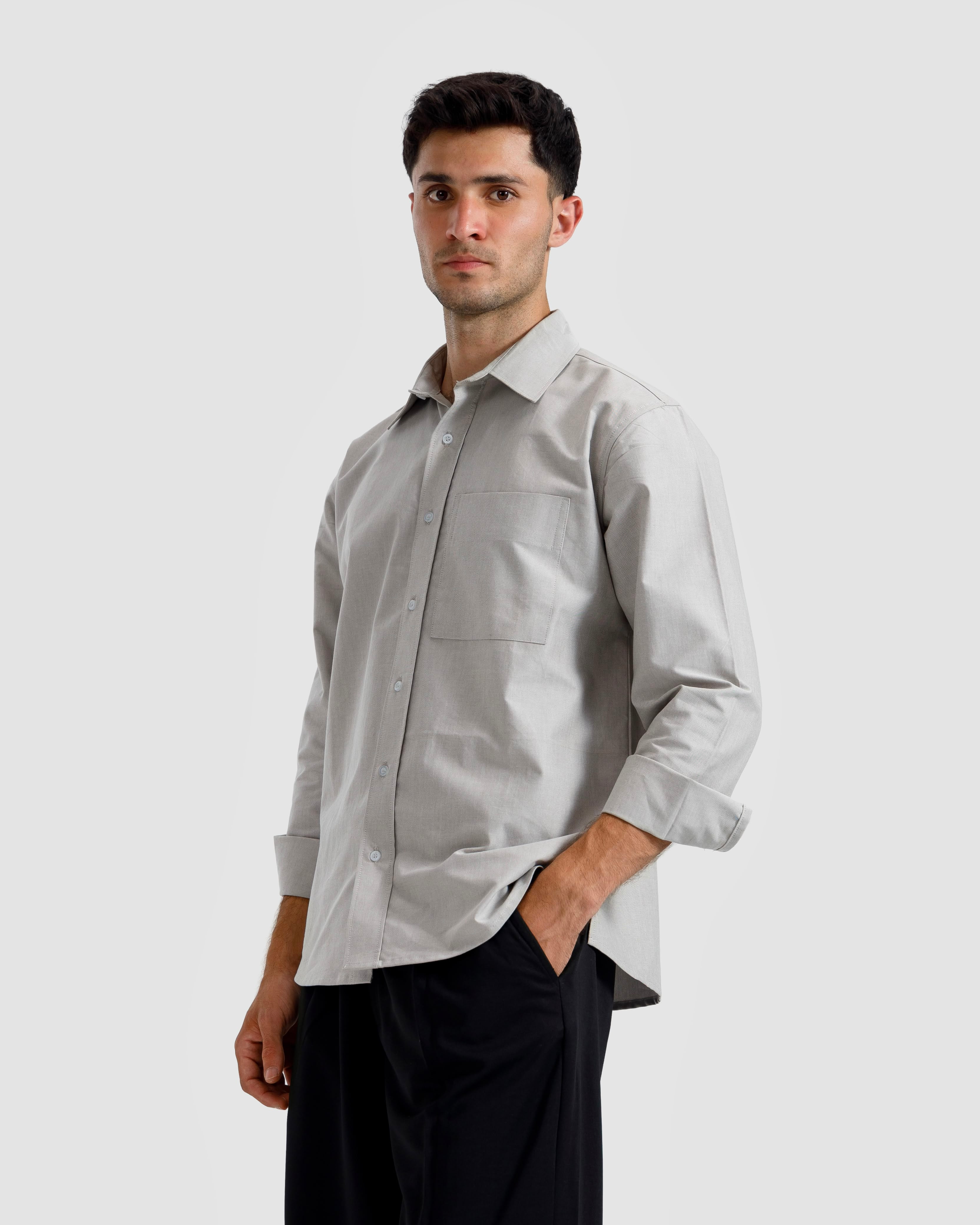 Basic Relaxed Oxford Shirt