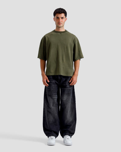 Washed Interlock Essential Tshirt