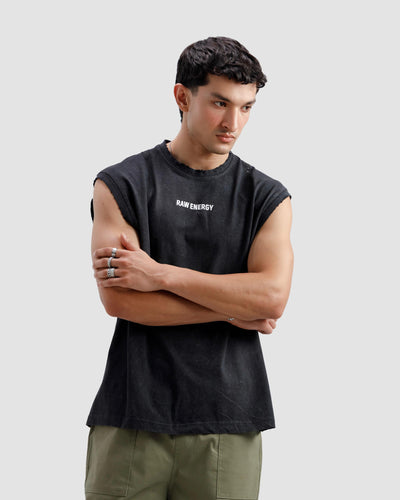 Washed Raw Energy Sleeveless Tshirt