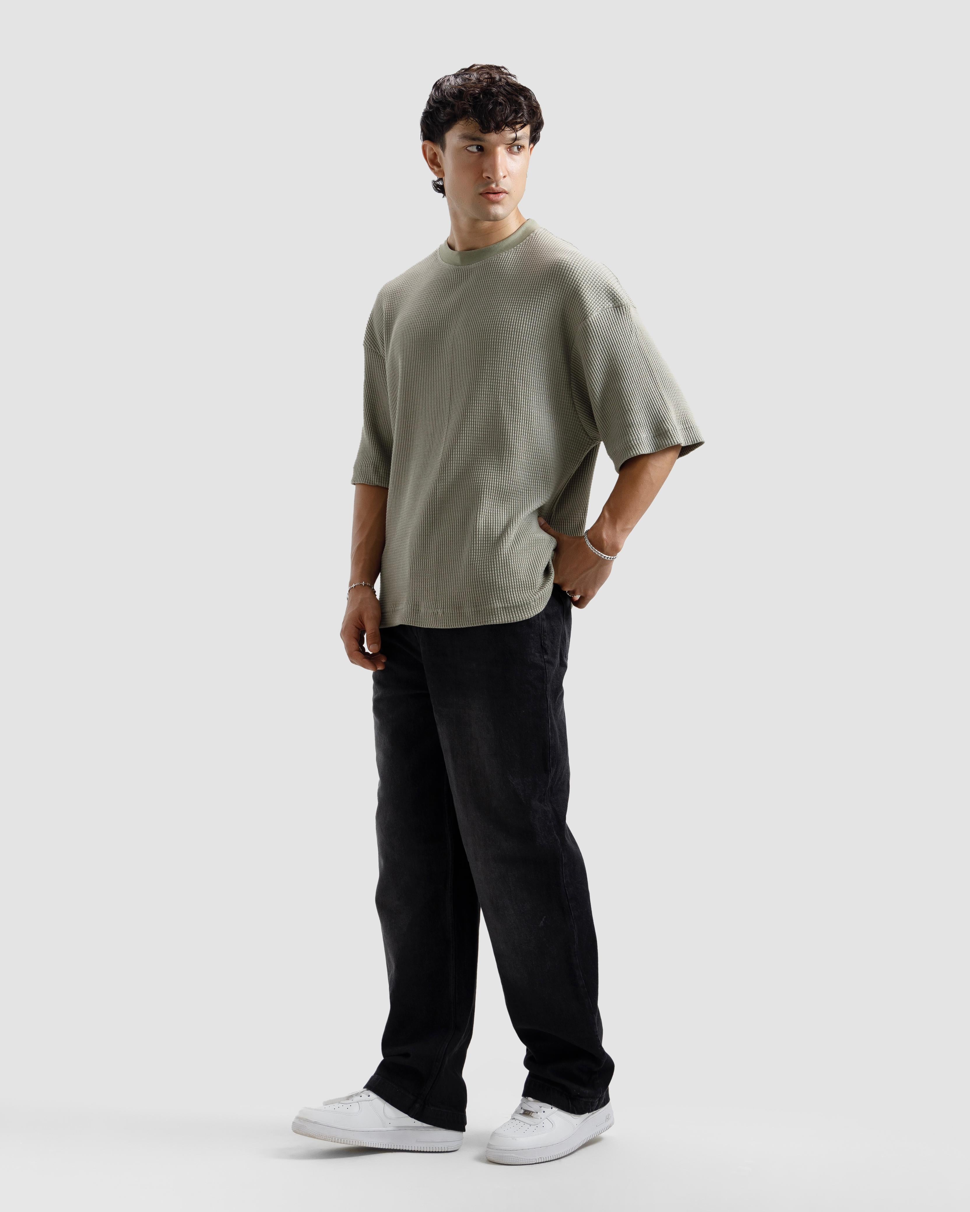 Waffle Knit Essential Tshirt