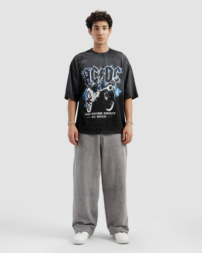 Washed Faded ACDC Tshirt