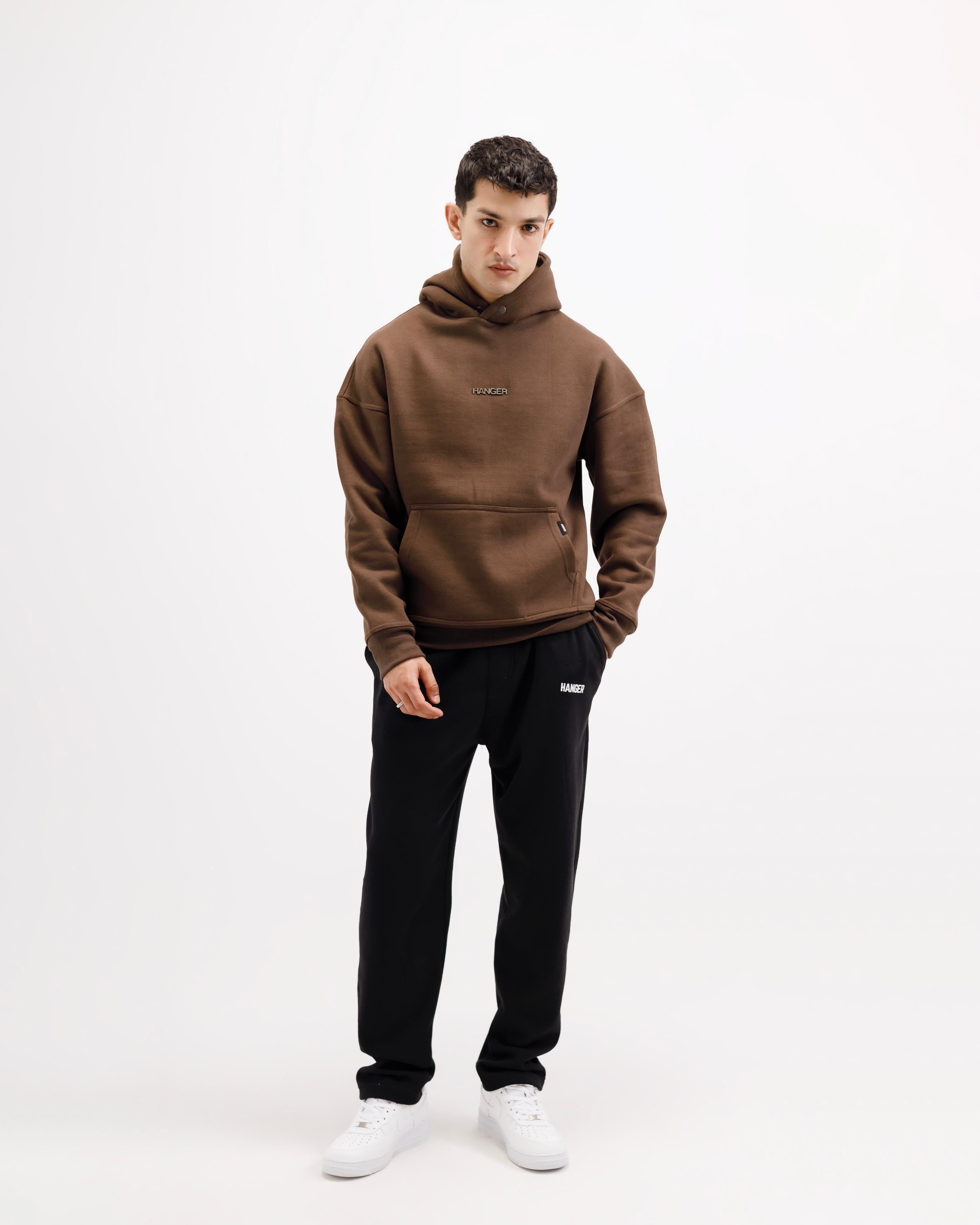 Brown Essential Hoodie