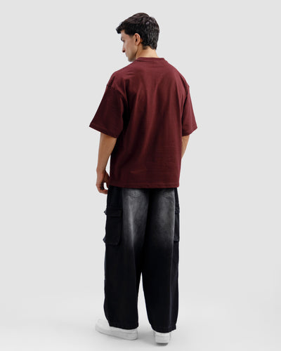 Burgundy Essential Tshirt