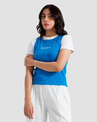 No Chaos Ribbed Tank Top