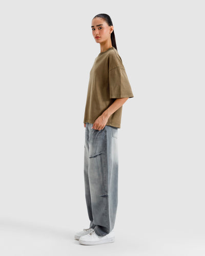 Washed Interlock Essential Tshirt