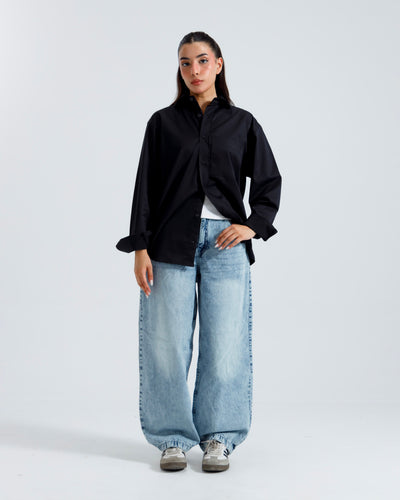 Basic Relaxed Oxford Shirt