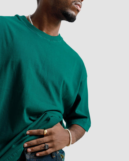 Boxy Seam Detail Basic Essential