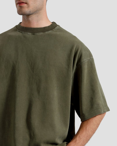 Washed Interlock Essential Tshirt