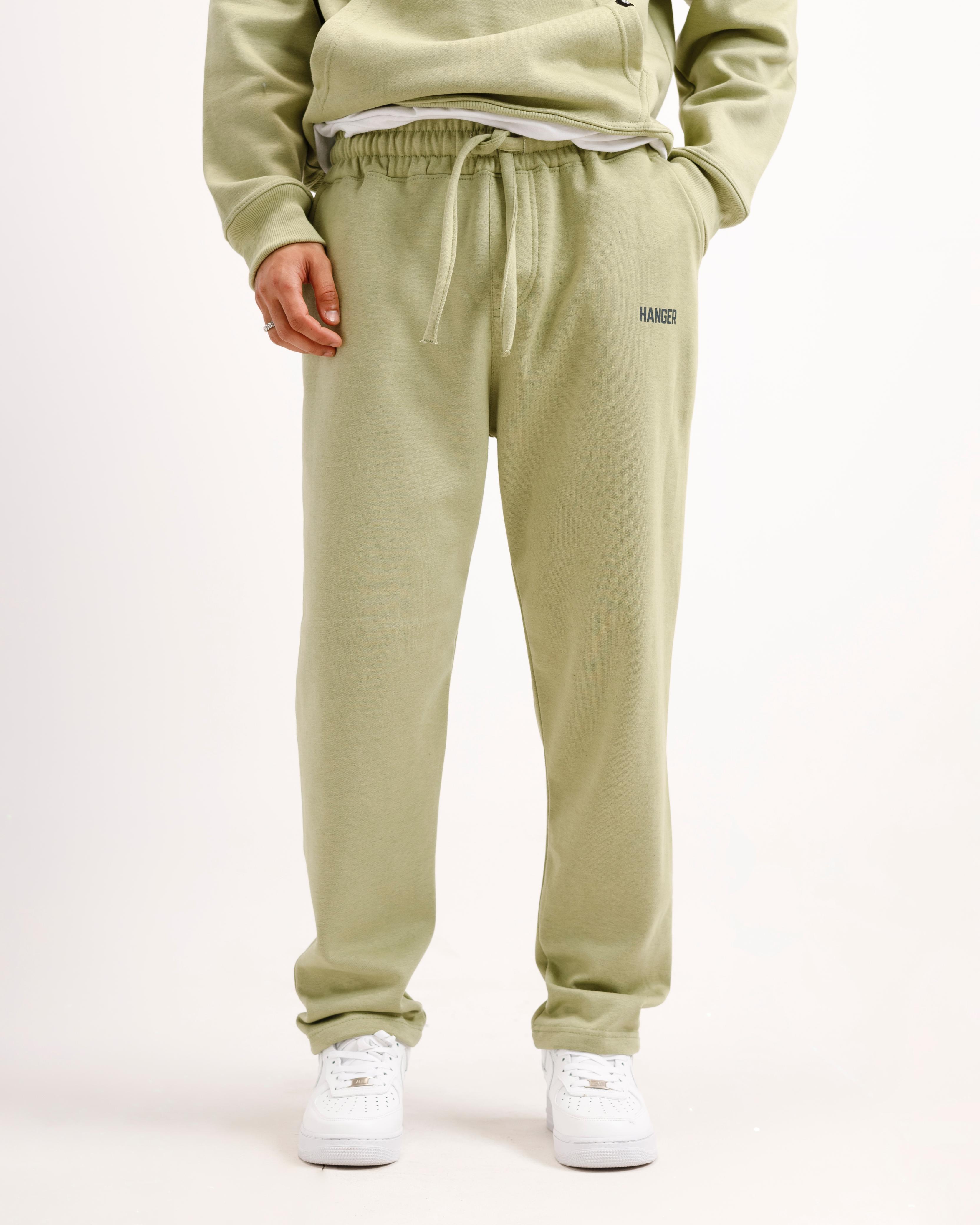 Sage Green Essential Trousers