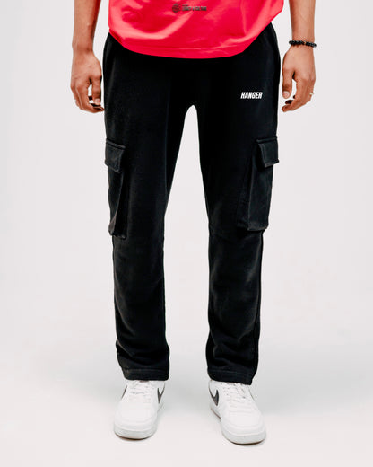 Black Cargo Trousers