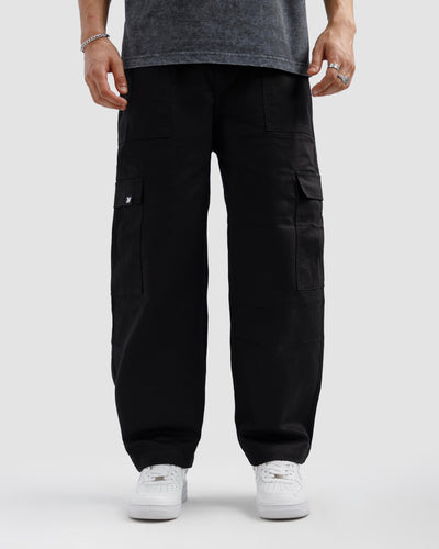 Black Cargo Pants